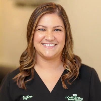 Taylor, Treatment Coordinator at Ponte Vedra Family Dentistry.